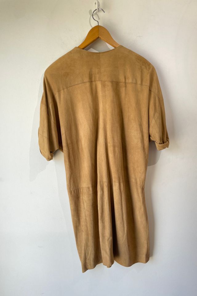 Vintage Ann Taylor Suede Dress Selected by The Curatorial Dept. #1