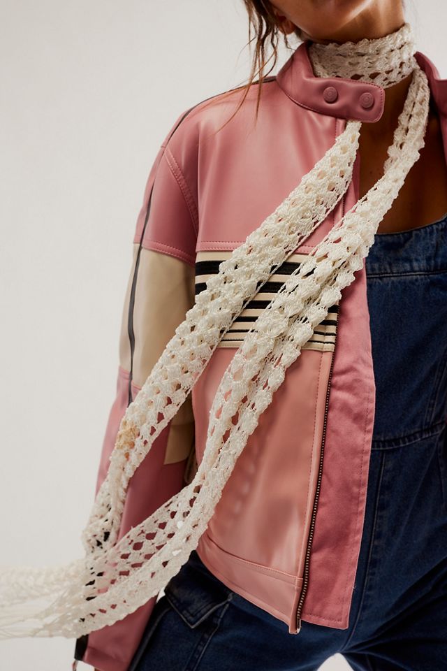 Willow Crochet Skinny Scarf