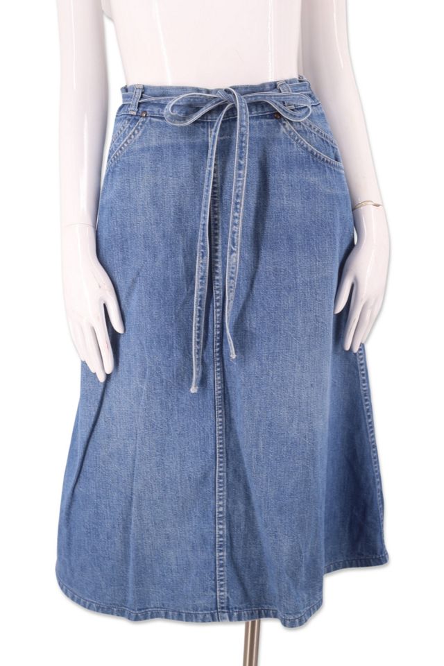 70s denim 2024 skirt for sale