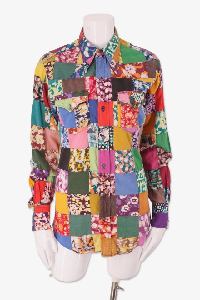 1970s Quilted Print Shirt Selected By Ritual Vintage | Free People