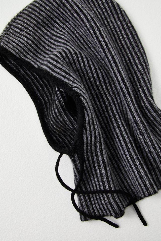 Two Tone Recycled Cashmere Balaclava #2
