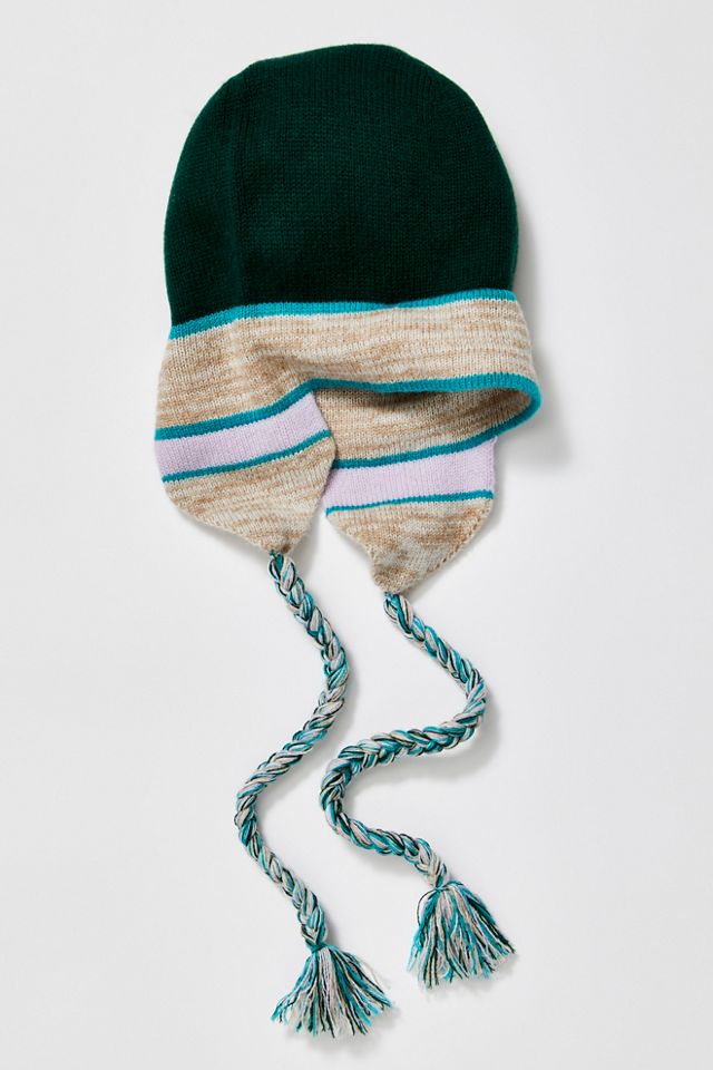 Recycled Cashmere Trapper Hat #1
