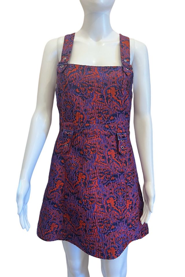 knee length dresses for ladies Adora Design 1084 Off-Shoulder Floral Corset Satin Mini Dress