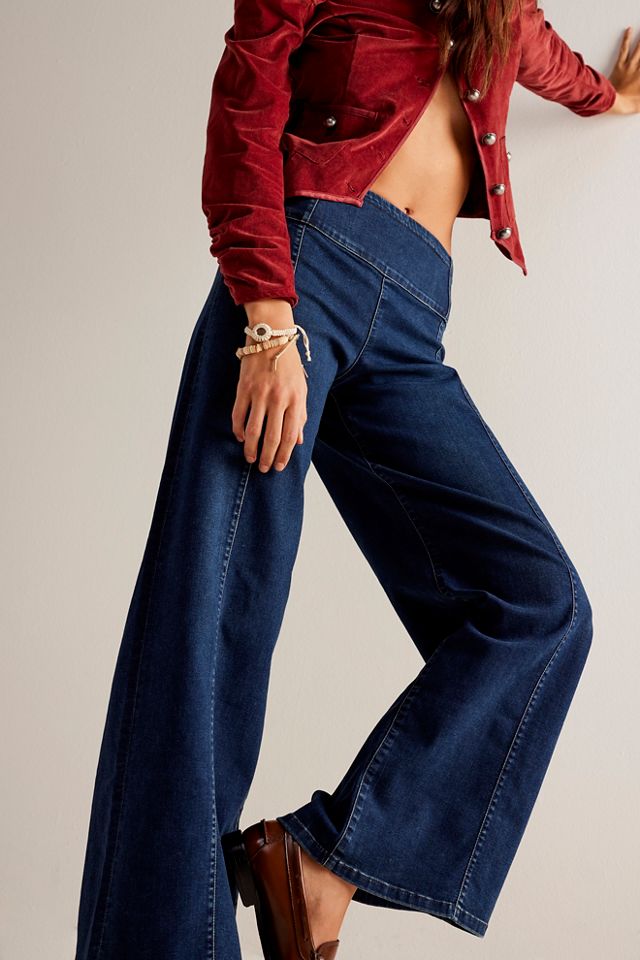 Free people sale flare leg jeans