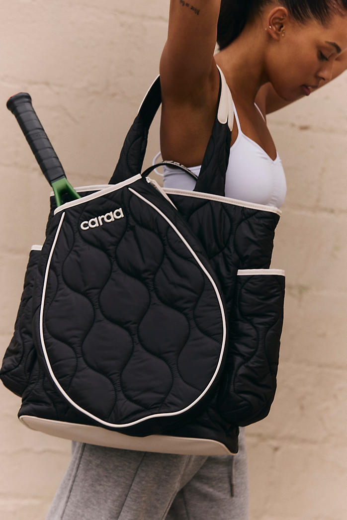 Caraa Quilted Tennis Tote