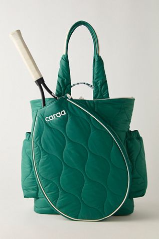 Caraa Quilted Tennis Tote