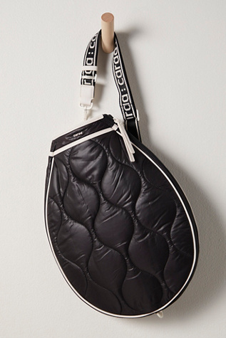 Caraa Quilted Tennis Sling At Free People In Black