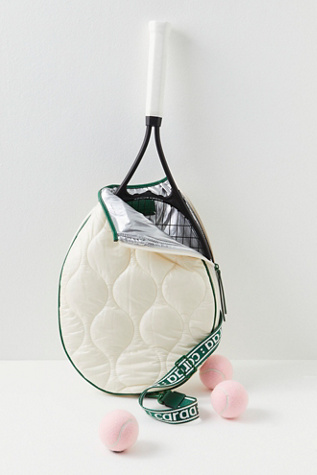 Caraa Quilted Tennis Sling at Free People in Ivory Kelly
