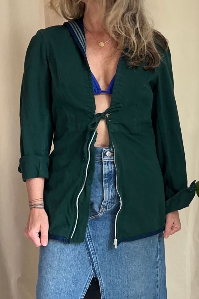 Vintage Green Sailor Jacket Selected by KA.TL.AK #1