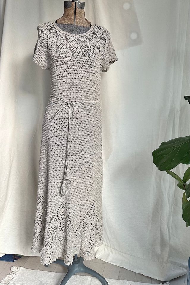 Ancient Call Macramé Dress