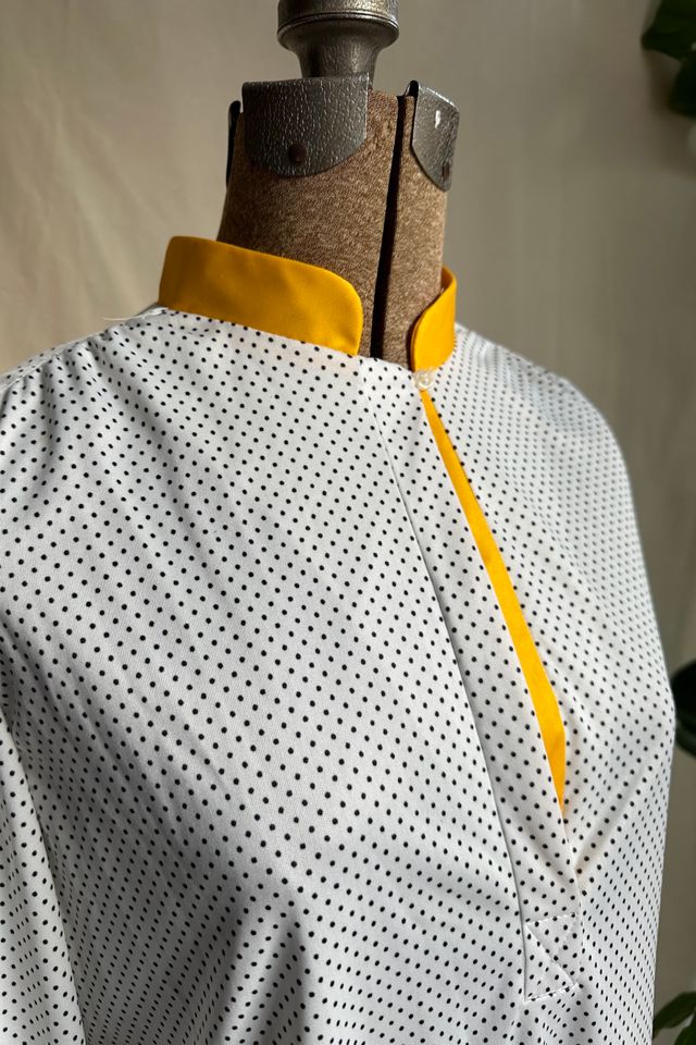 Vintage Long Sleeved and Belted Blouse Selected by KA.TL.AK #2