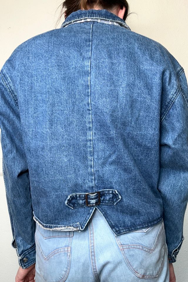 1990s Denim and Lace Jacket Selected by Cherry