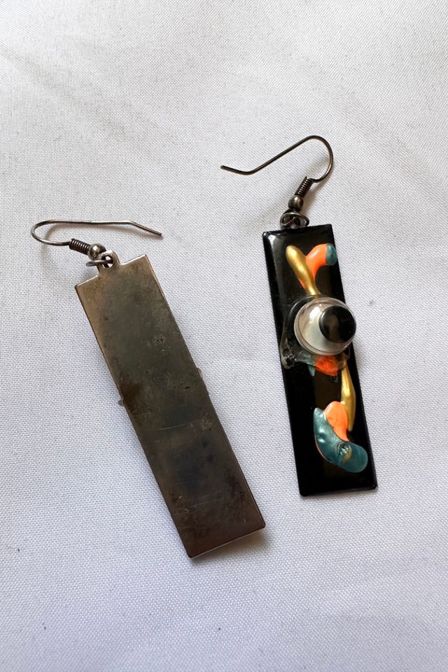 Personalized Googly Eye Enamel and Silver Earrings Selected by Cherry #2