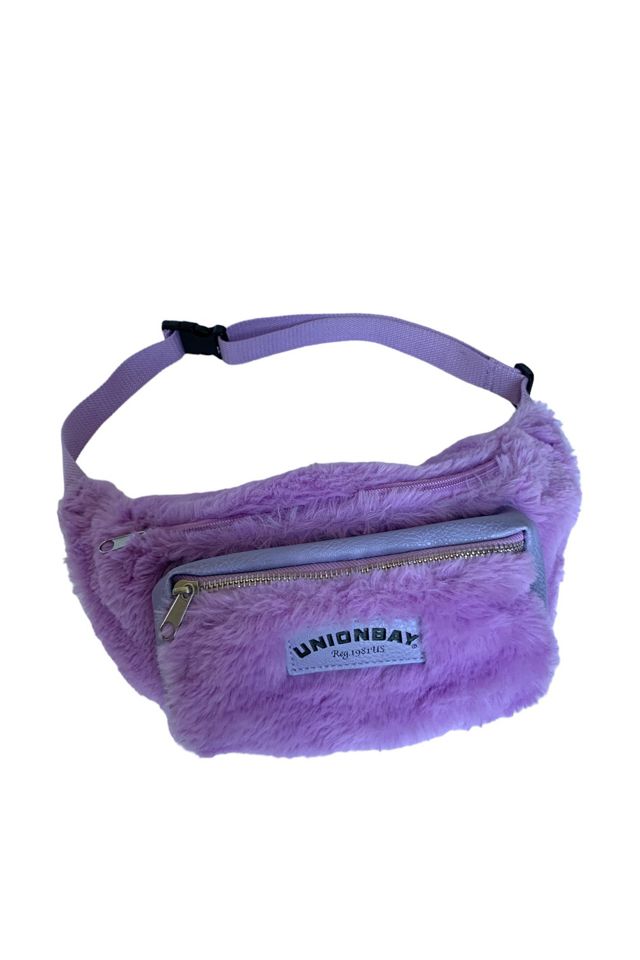 Faux fur belt discount bag