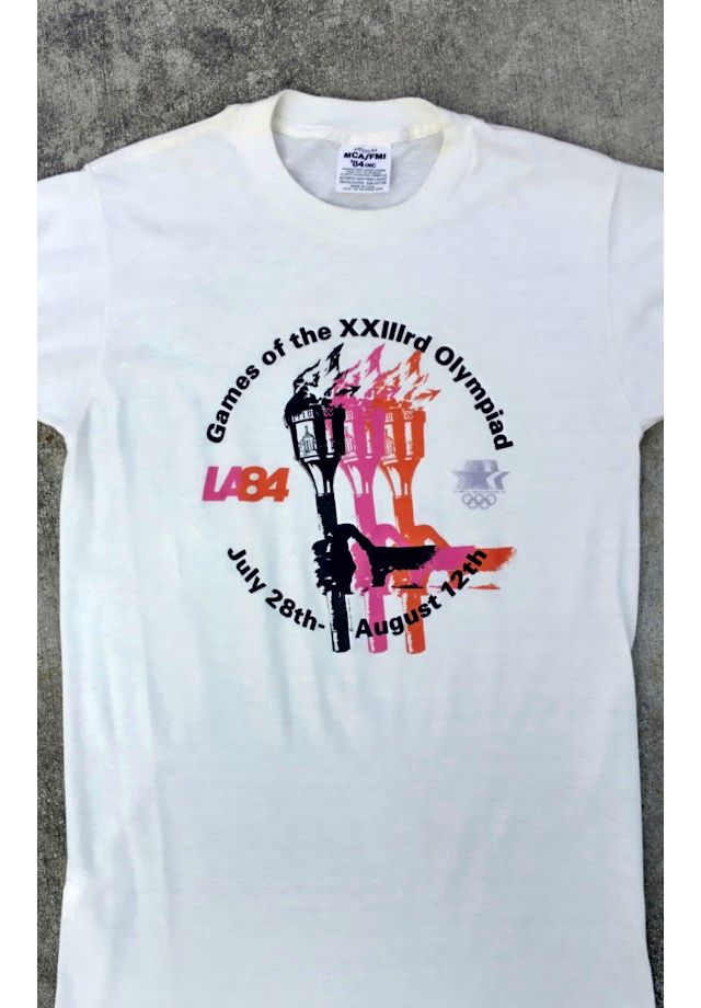 Vintage 1980s Olympic Torch Tee Selected by Garbage Soup #3