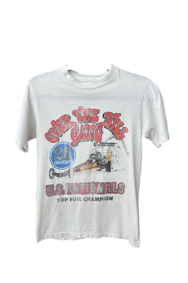 Vintage 1970's Over The Hill Gang Drag Racing T-shirt Selected by Vintage  Warrior