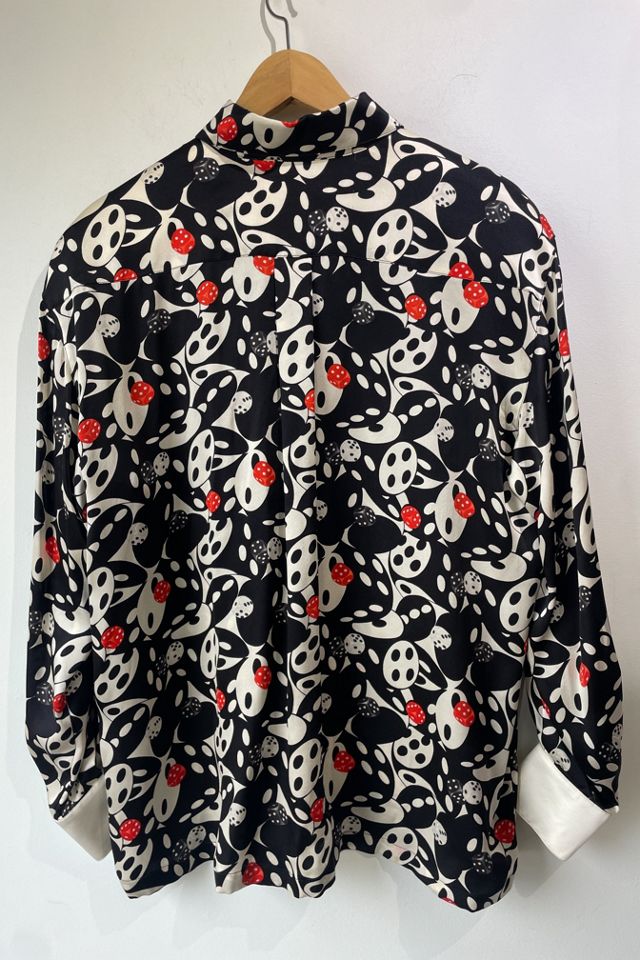 Vintage Escada Silk Dice Blouse Selected by The Curatorial Dept. #2