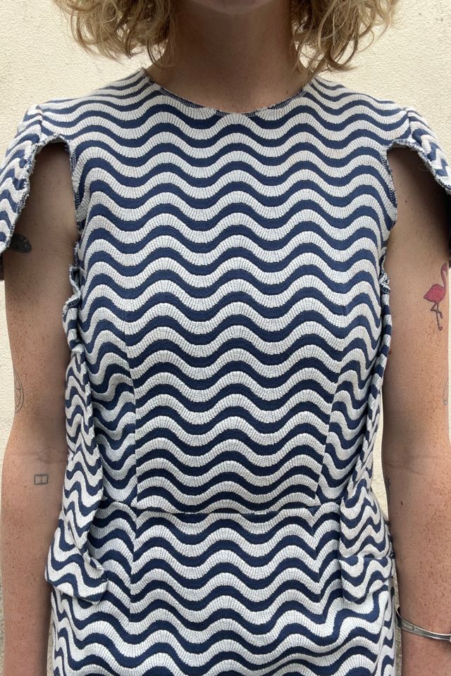 Comme des Garcons Wavy Stripe Dress Selected by The Curatorial Dept. #2