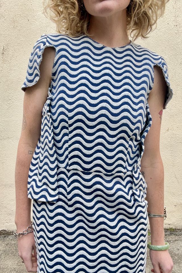 Comme des Garcons Wavy Stripe Dress Selected by The Curatorial Dept. #3