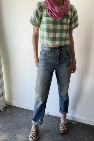Vintage Gucci Embroidered Jeans Selected by The Curatorial Dept