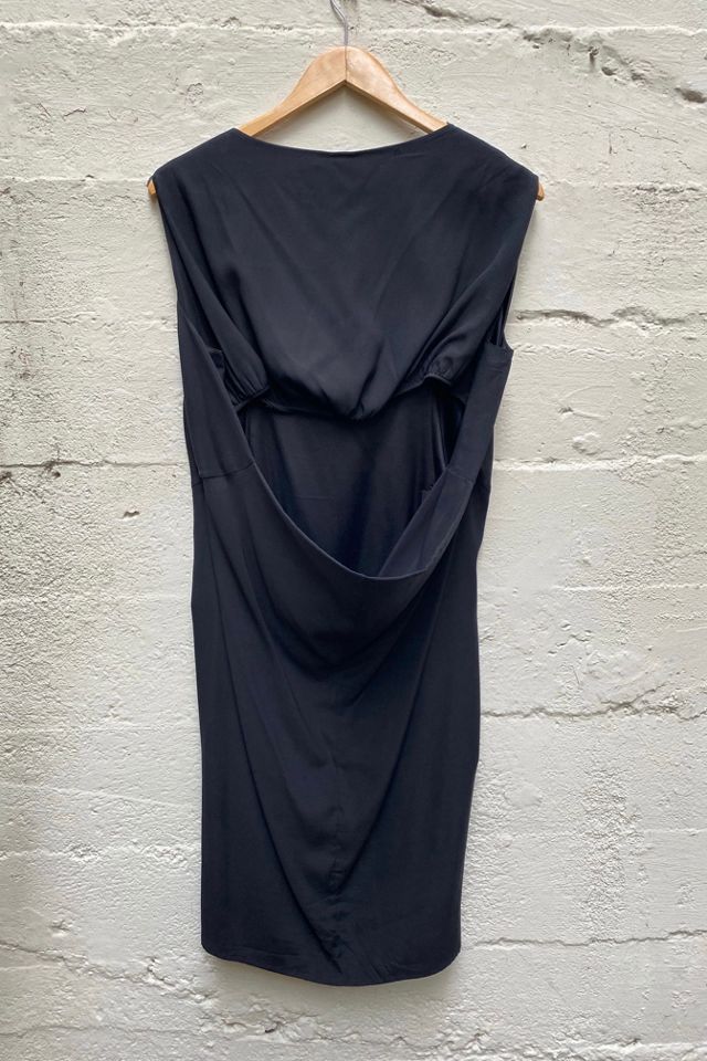 Zero by Maria Cornejo Black Silk Dress Selected by The Curatorial Dept. #1