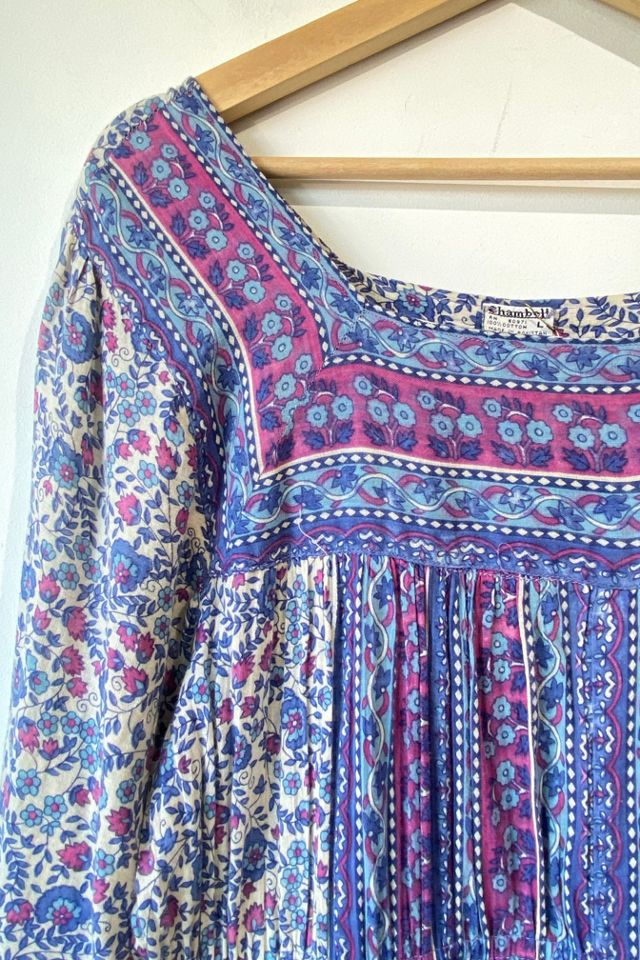 Vintage Chambell Block Print Dress Selected by The Curatorial Dept. #3