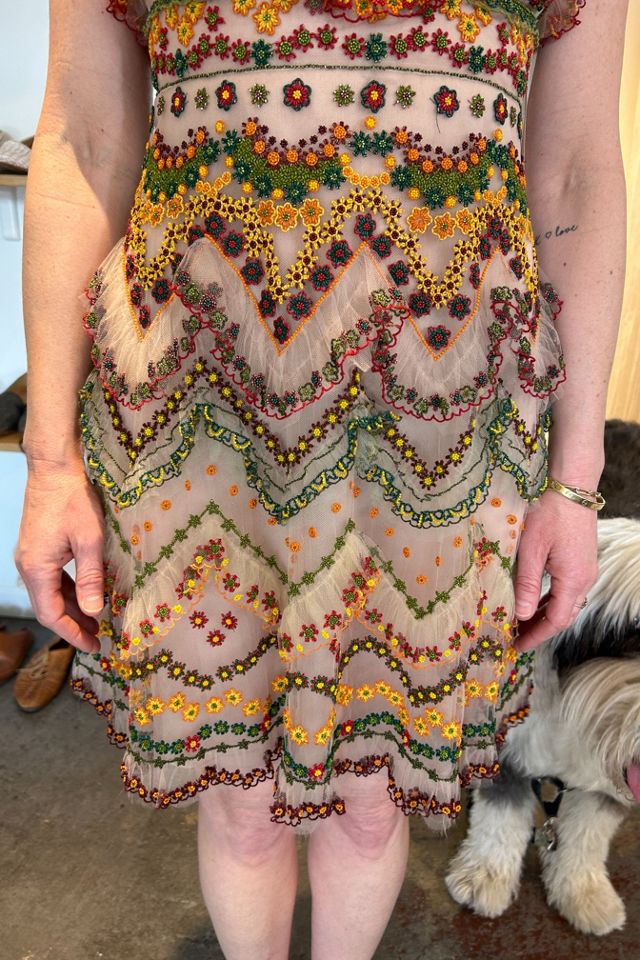 Valentino Beaded Cocktail Dress Selected by The Curatorial Dept. #2