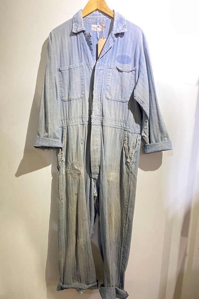 Vintage Lee Union Alls Herringbone Coveralls Selected by The