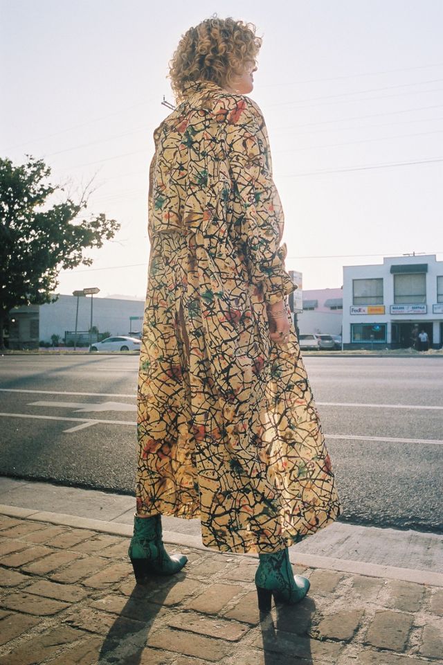 Vintage Fong Leng Splatter Paint Dress Selected by The Curatorial Dept. #2