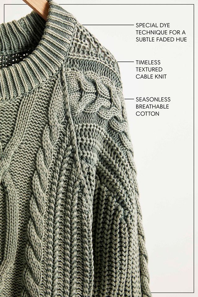 Frankie Cable Sweater Free People