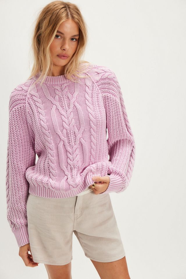 Frankie Cable Knit Sweater