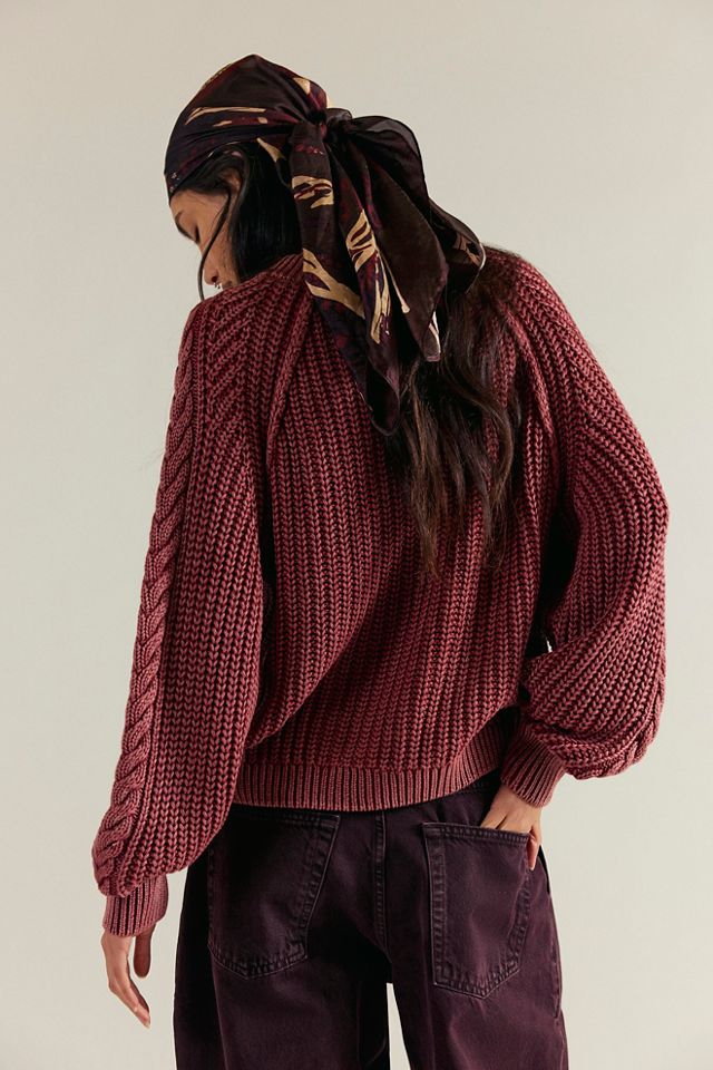 Frankie Cable Knit Sweater #1