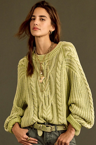 Pull en Maille Torsadée Frankie