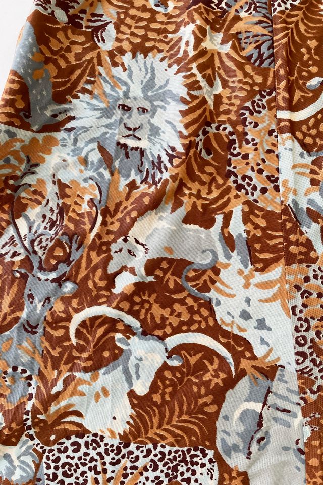 Vintage 1970's Jungle Scene Skirt Selected by FernMercantile #1