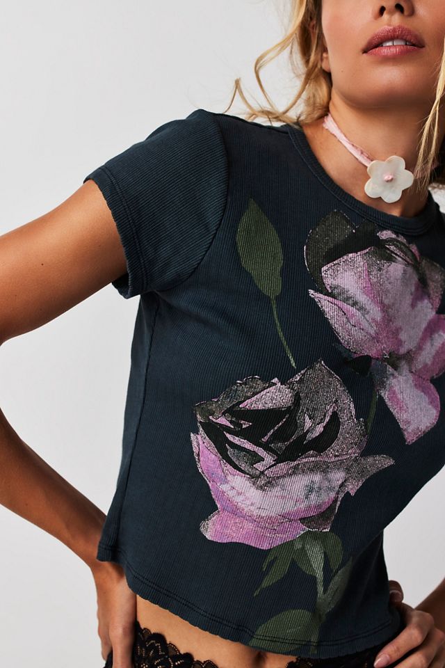 Daydreamer Rose Pointelle Tee curated on LTK