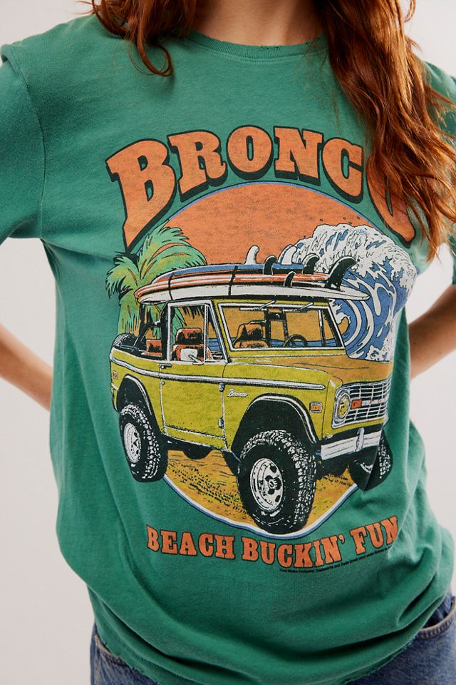 Junk Food Ford Bronco T-Shirt - Men's T-Shirts in Putty