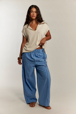Marina Del Sol Sweater Top by free-est at Free People in Egret, Size: Medium