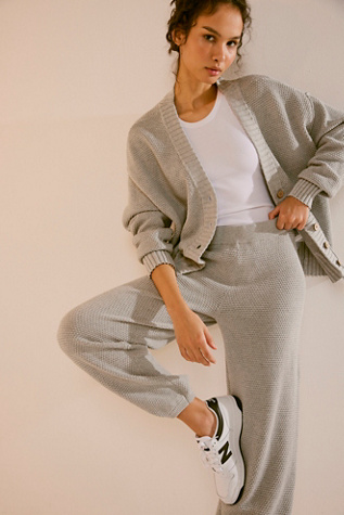 Jogger and cardigan online set