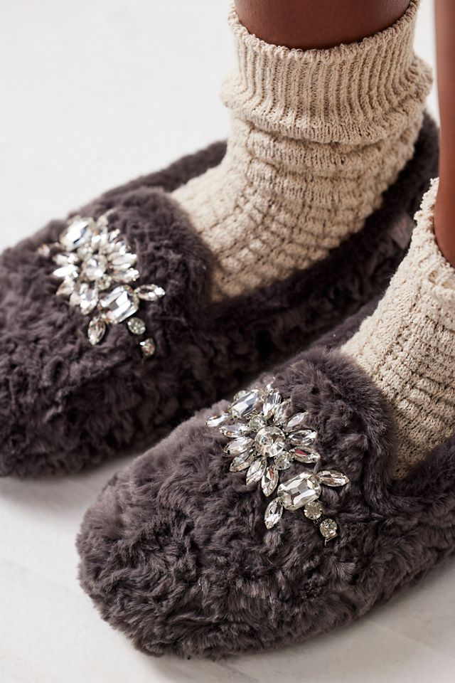 Free people fuzzy online slippers