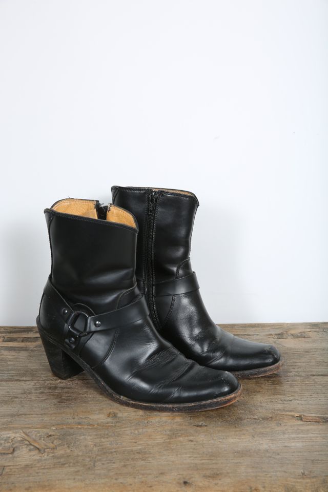 black vintage boots