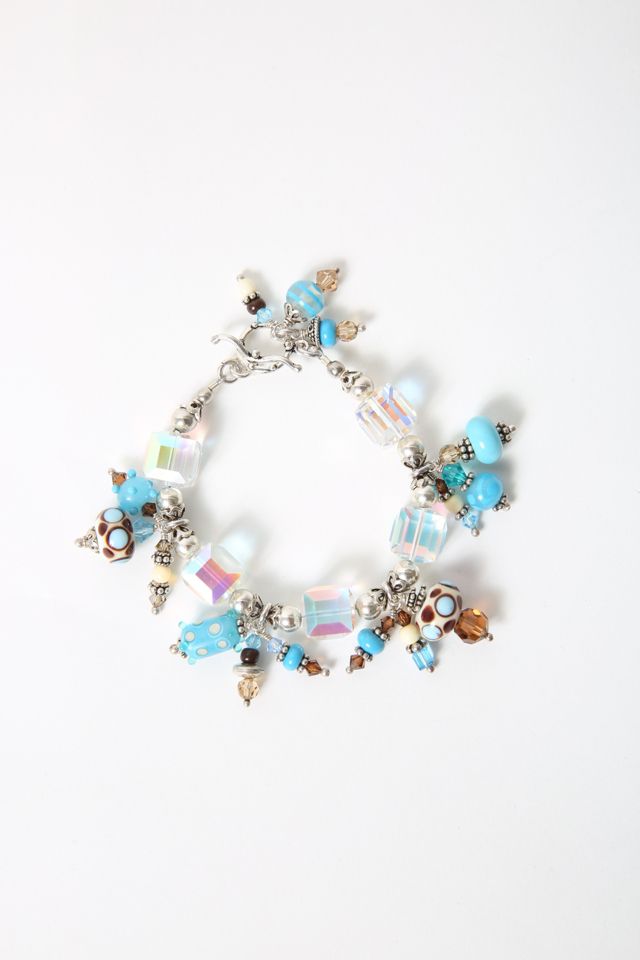 Turquoise Swarovski Crystal Bracelet