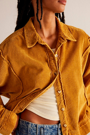 We The Free Full Moon Cord Top | Free People