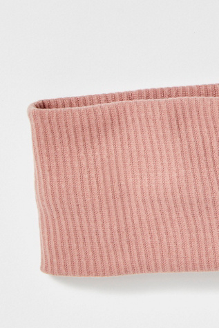 Женские аксессуары для волос Free People Super Wide Soft Headband, цвет: Ягодный розовый — фото 3