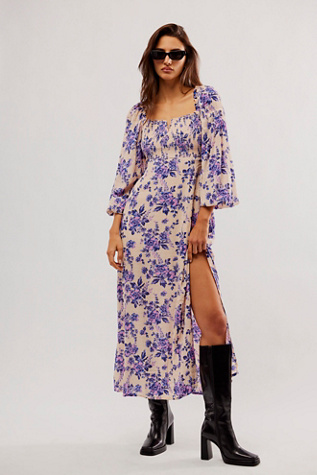 Free people messenger midi fashion dress