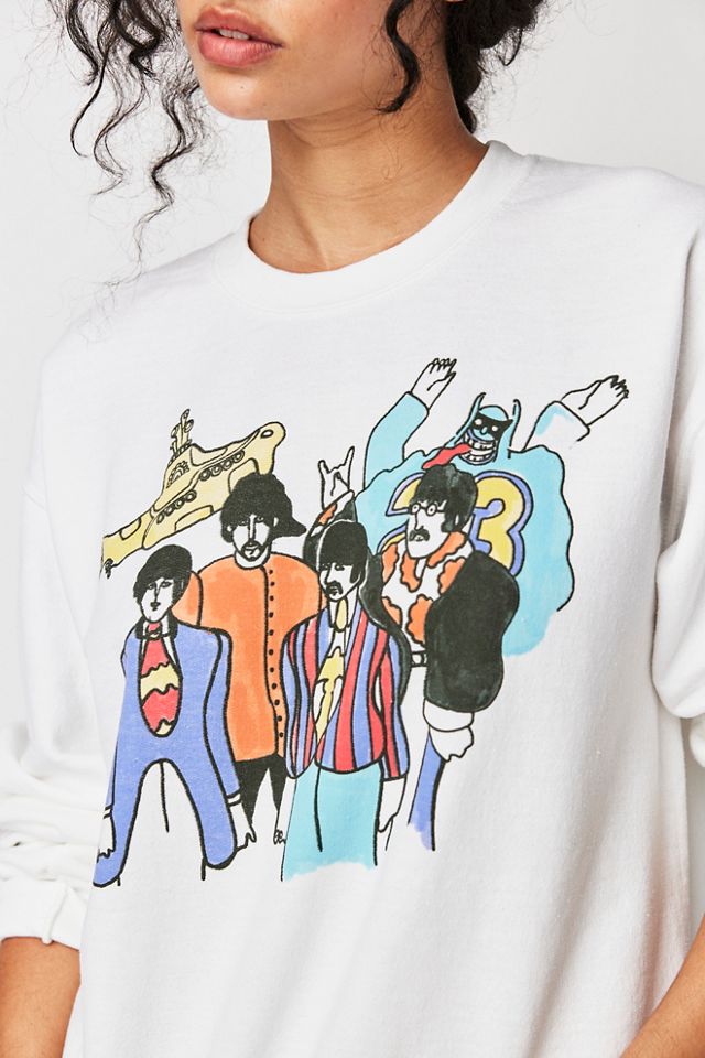 Junk Food Beatles Yellow Sub Crewneck #3