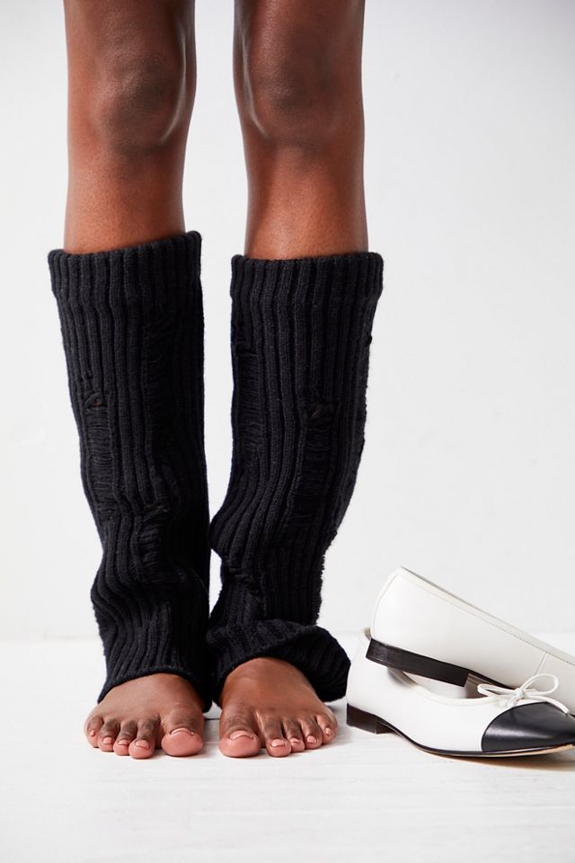 Distressed Ribbed Leg Warmers | Free People