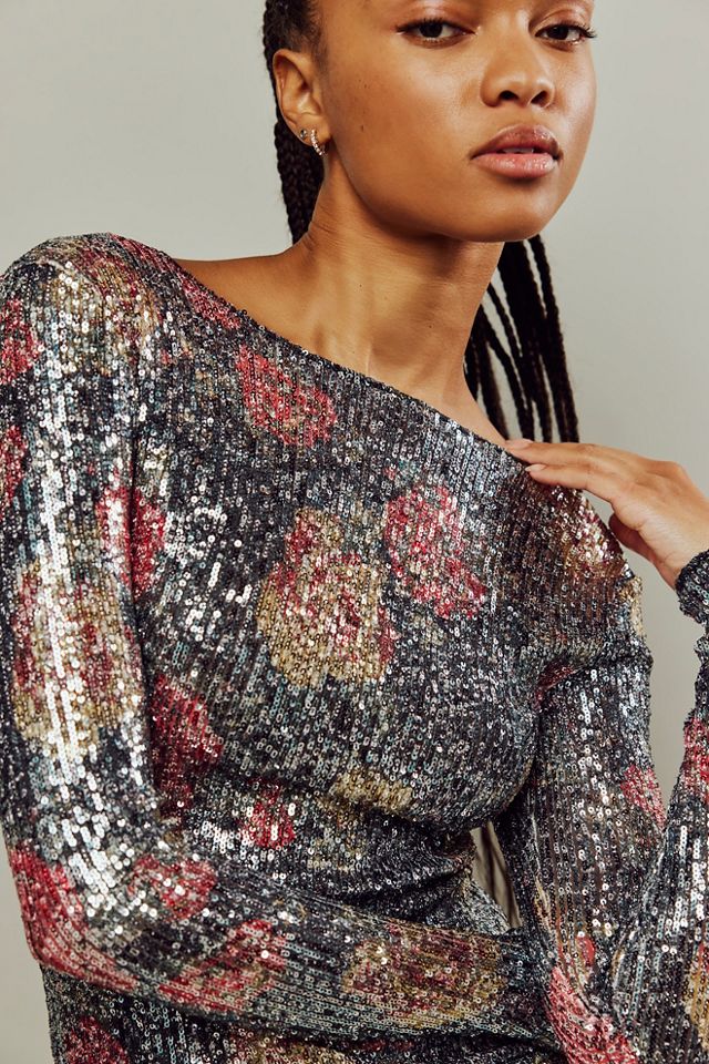 Haut à manches longues imprimé Gold Rush #4