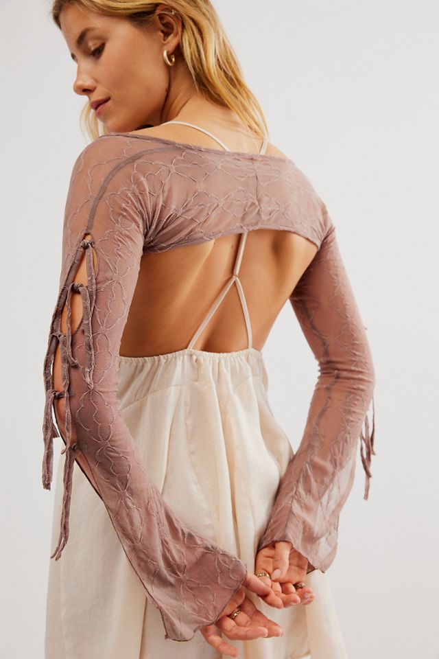 Mariposa Lace Bow Bolero | Free People