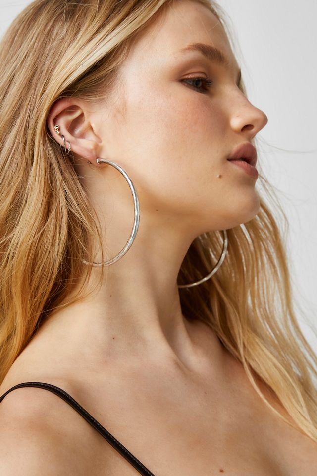 Free people deals hoop earrings