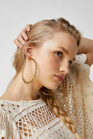 Cannes Fringe Hoops by Vanessa Mooney at Free People